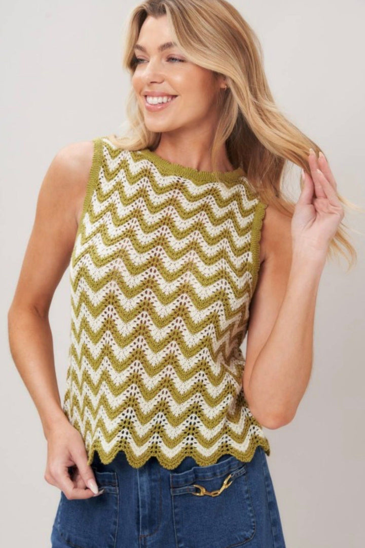 Garden Story Knit Top