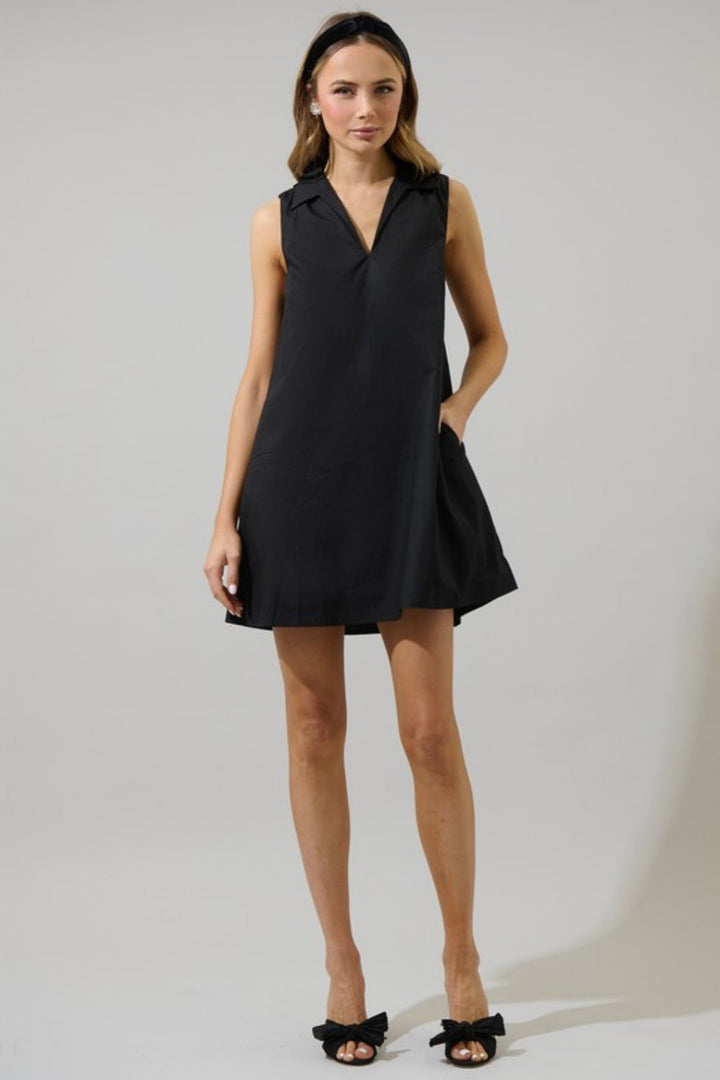 Lexi Collared Shift Mini Dress