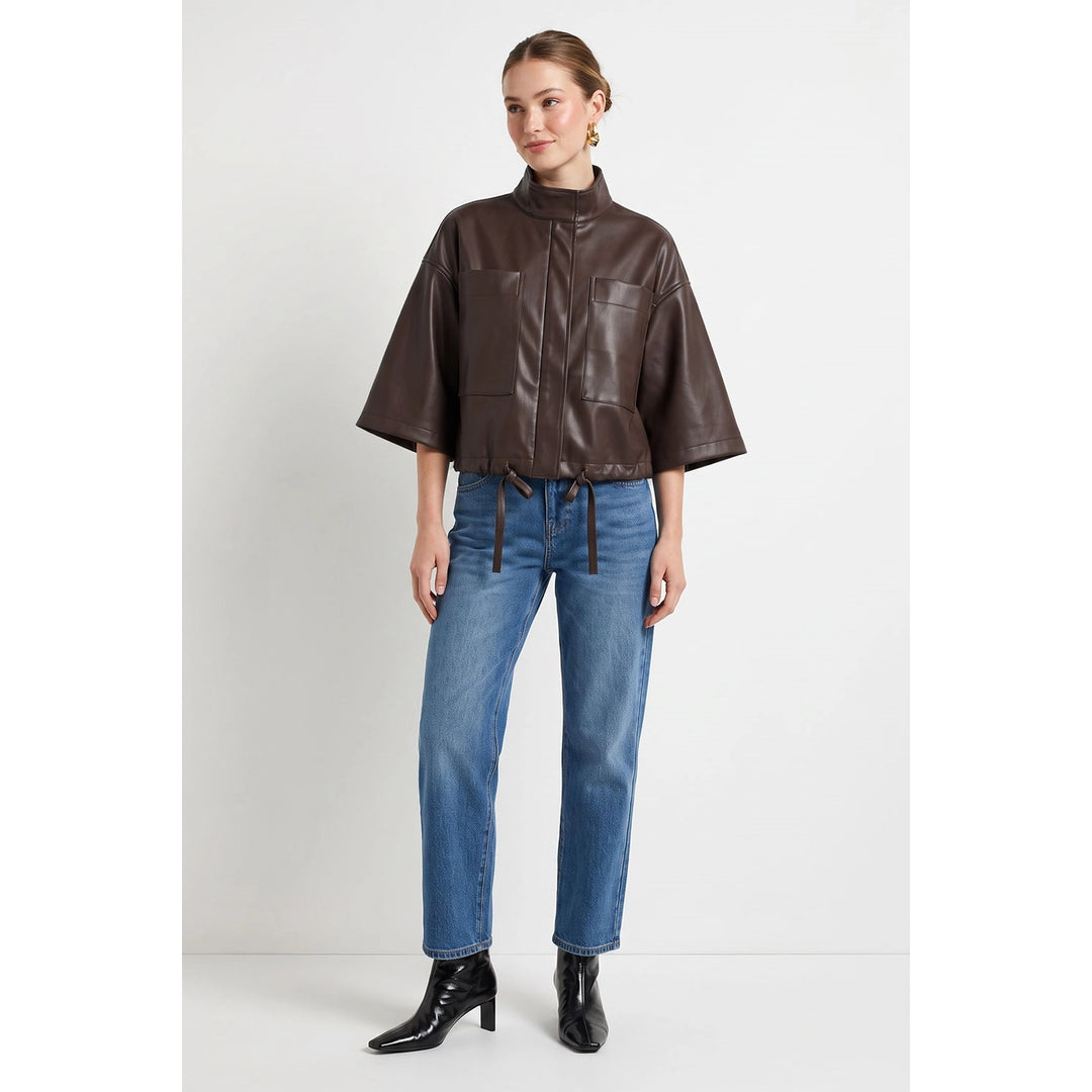 Teo Vegan Leather Jacket