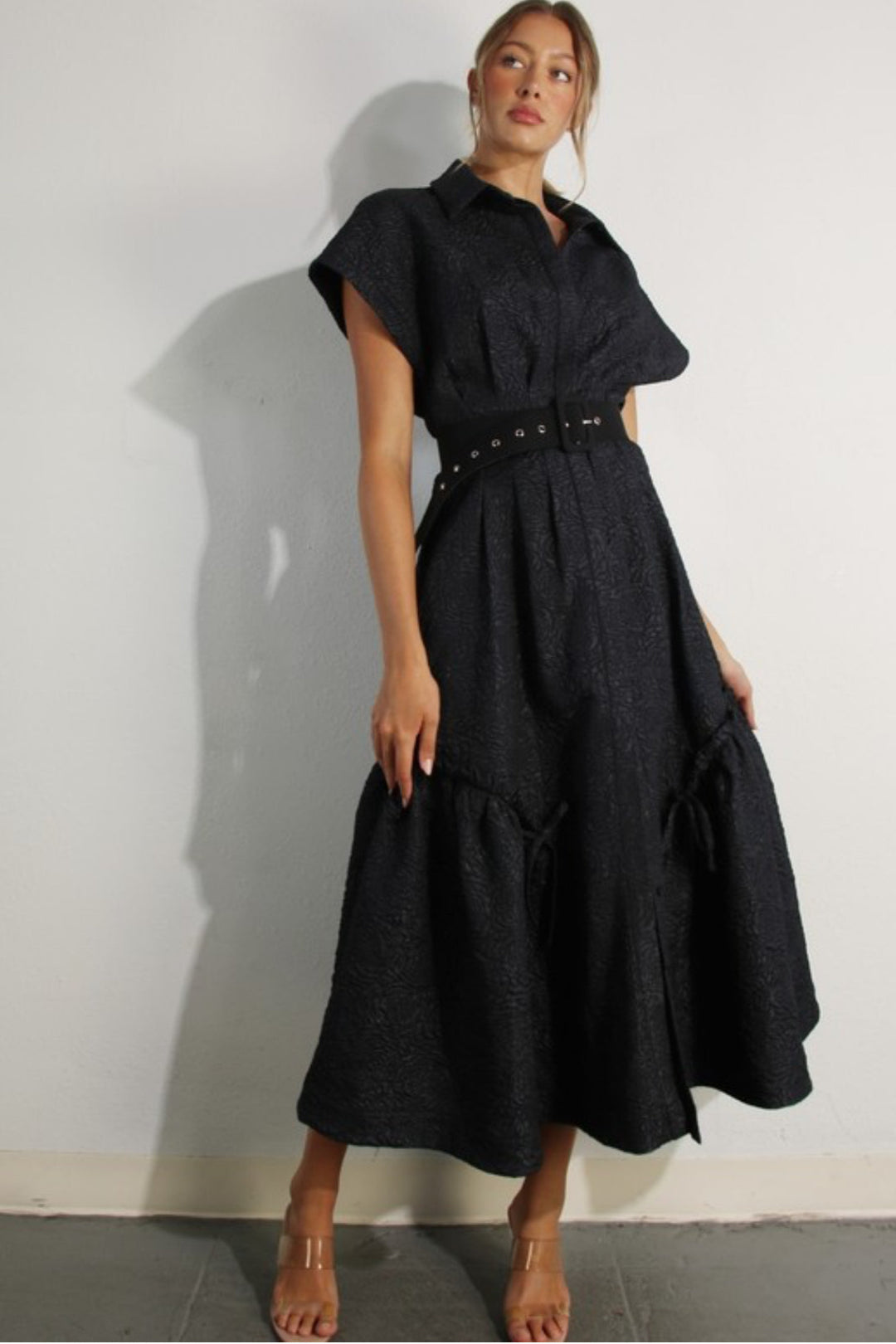 Joslyn Embossed Dress