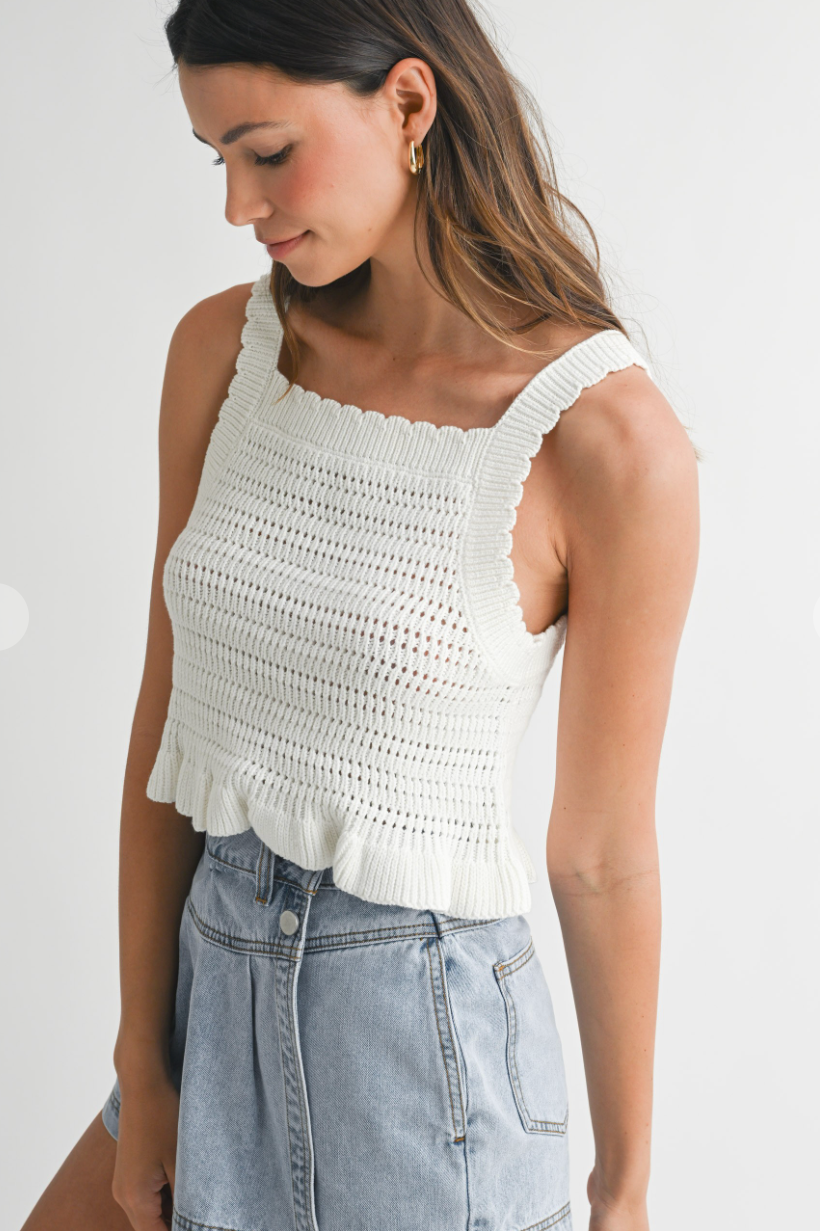 Reversible Crochet Top