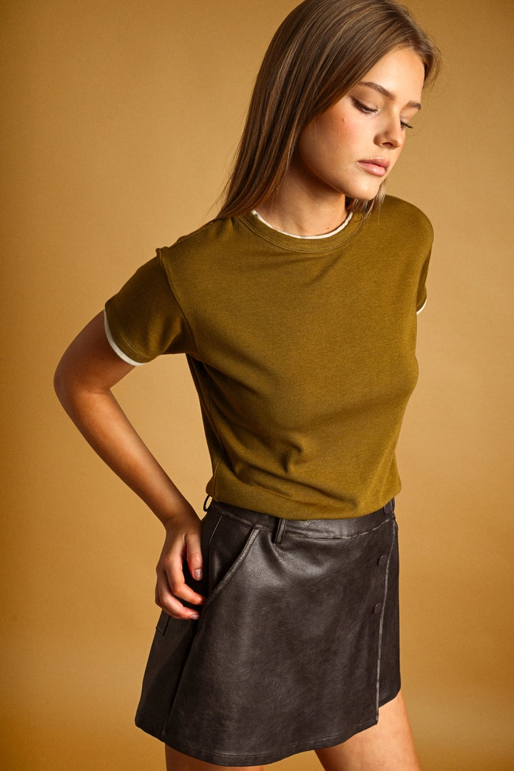 Ayla Double Layered Tee
