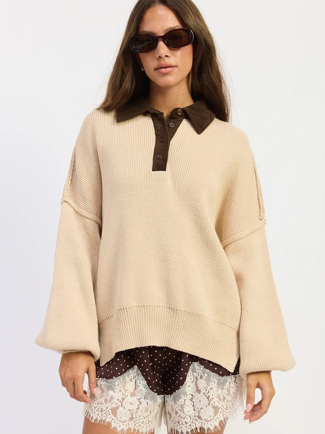 Autumn Fern Oversized Knit