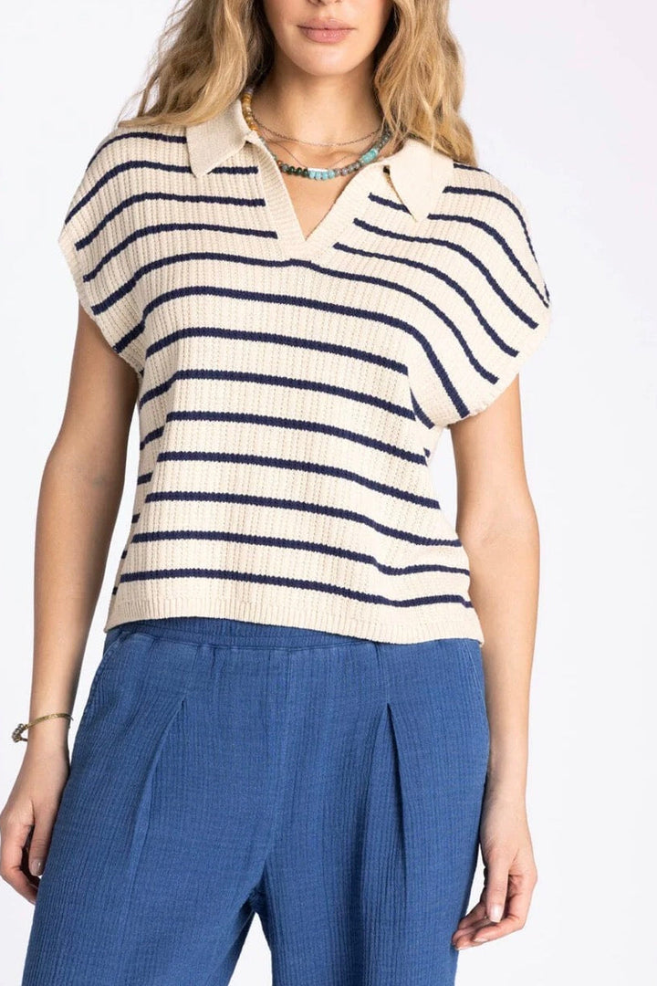 Lillie Stripe Pattern Top