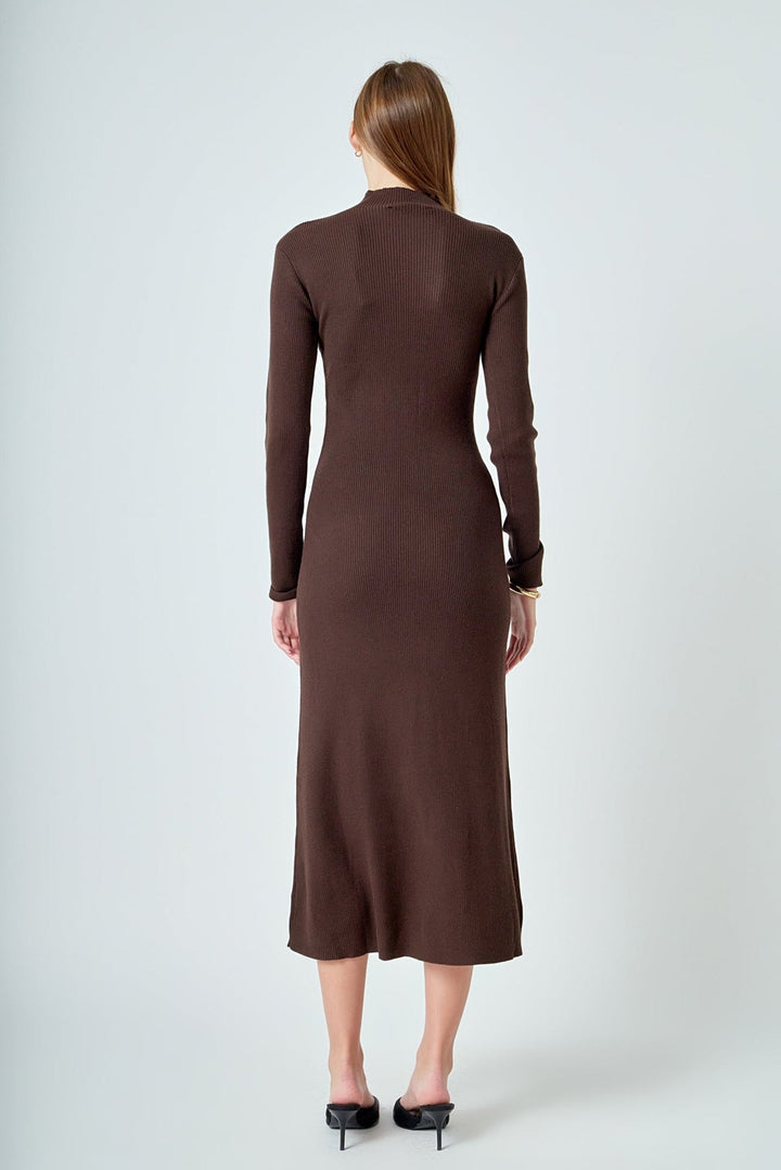 Teddy Rib Knit Dress