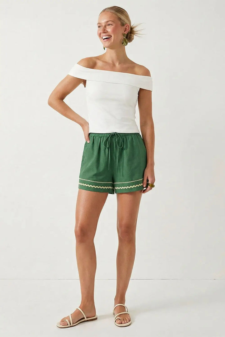 Living Life Linen Shorts