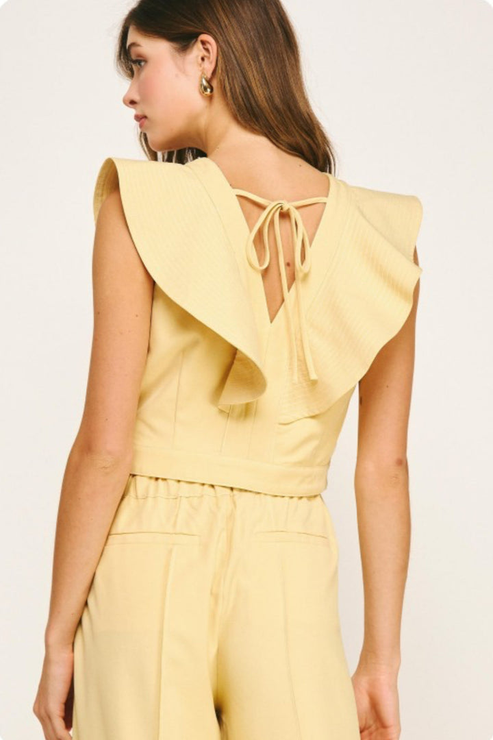 Leila Ruffle Top