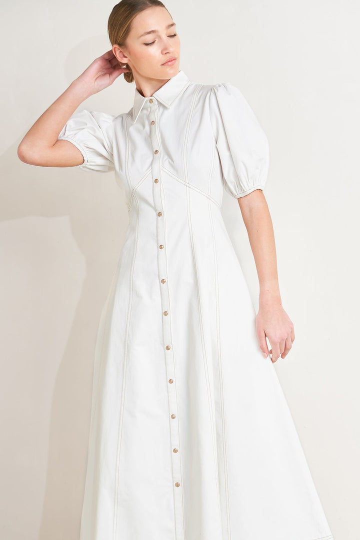 Garden Glam Poplin Dress
