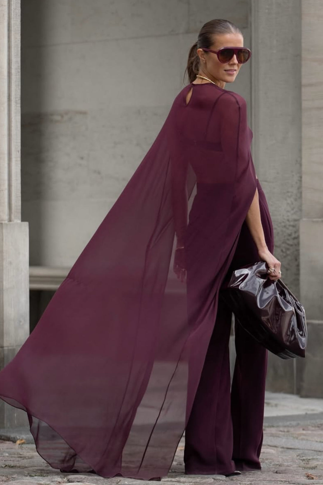 On The Go Cape Top