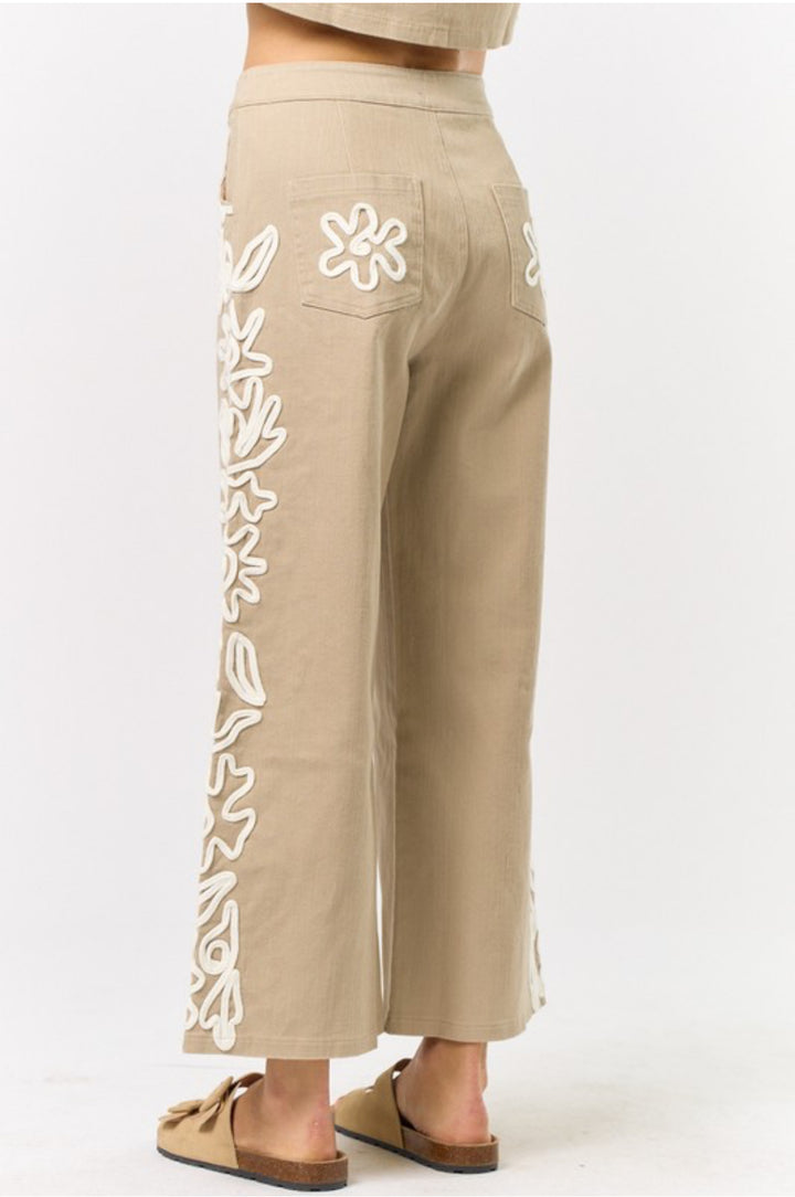 Embroidered Jeans