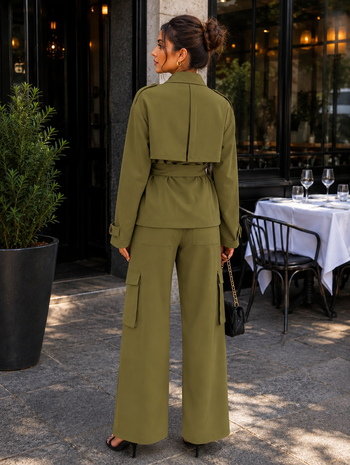 Serena Belted Utility Jacket
