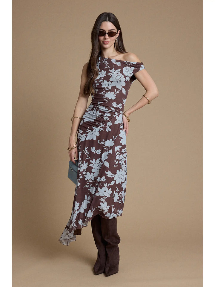 Day Out Mesh Midi Dress